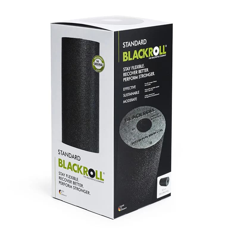 Rouleau standard de massage 30cm Noir – Blackroll