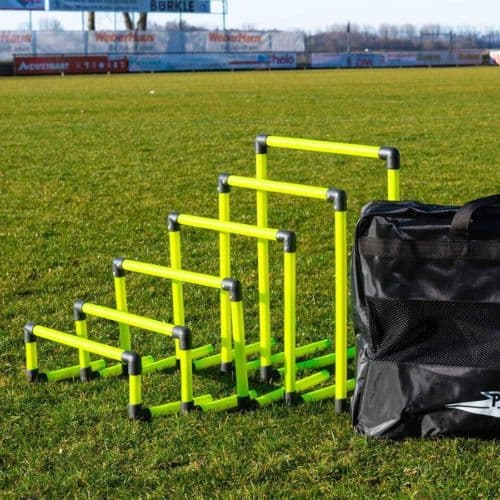 Haies d’agilité pliables 6 hauteurs différentes – Powershot