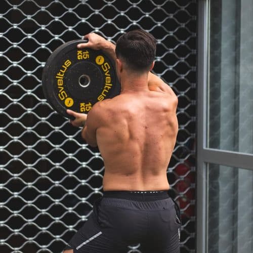 Disque olympique bumper 15kg – Sveltus