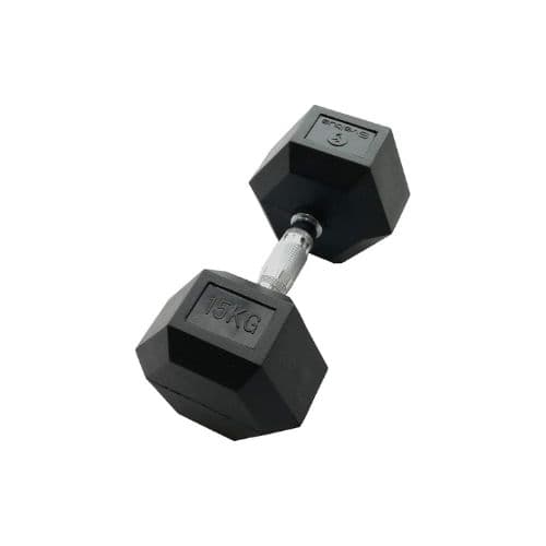 Haltère hexagonale 15 kg – Sveltus