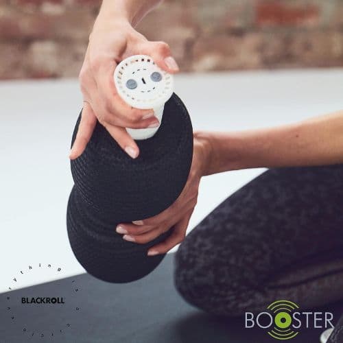 Booster Set Twin – Rouleau de massage Vibrant pour Fascias – Blackroll