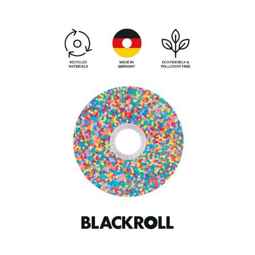 Rouleau standard de massage 30cm Arc-en-ciel – Blackroll