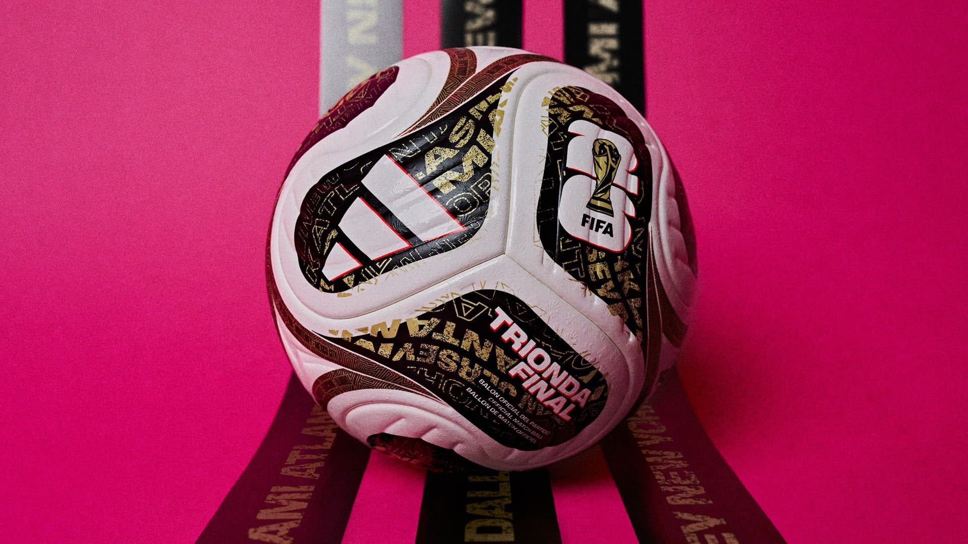 Trionda Final : le ballon noir et or des derniers matchs de la Coupe du monde 2026